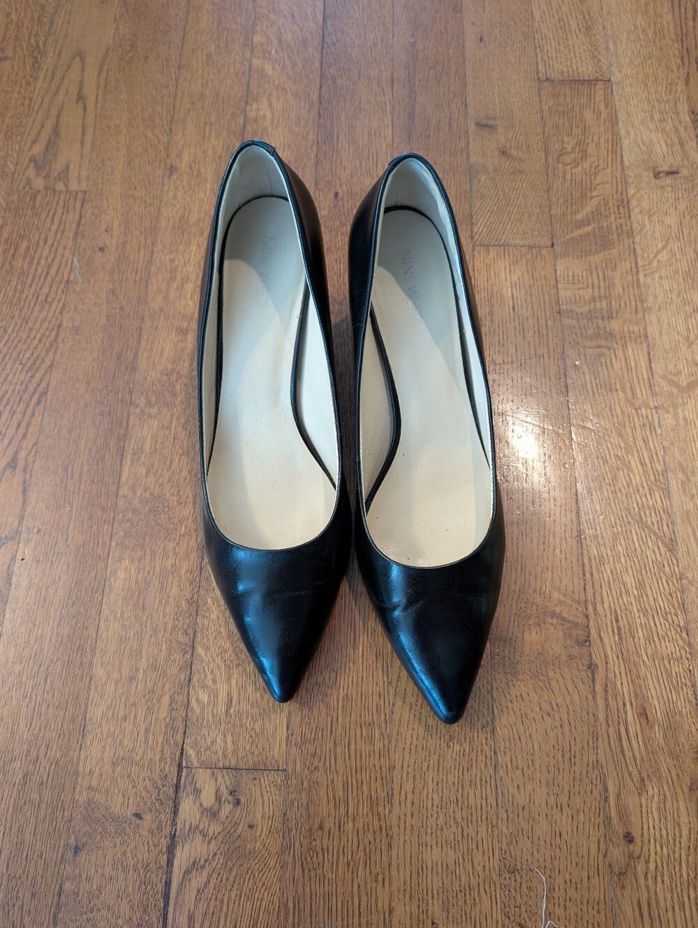 NINE WEST Classic Black Pointed Toe Women’s Pumps